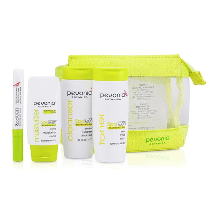Kit tratamiento piel Acnéica – Limpiadora + Tónico + Crema Hidratante + Lápiz anti Acné